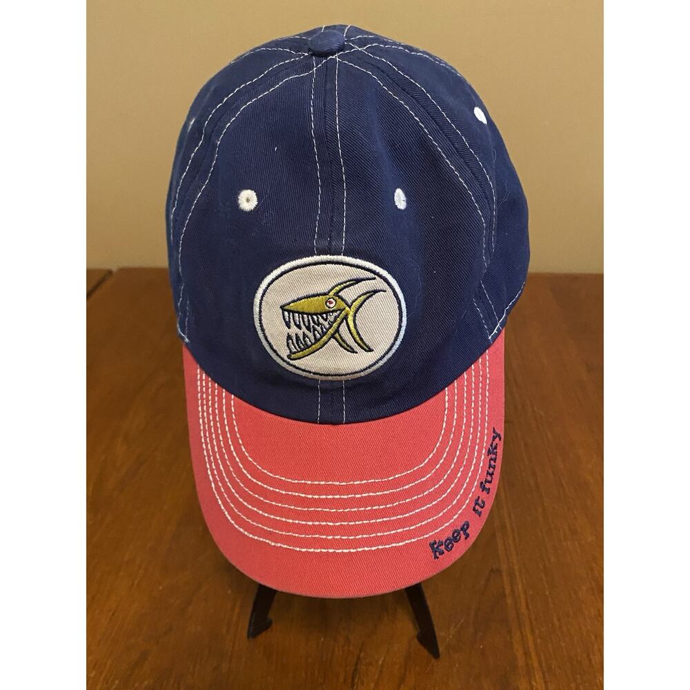 BIG HED Ball Cap Hat Keep It Funky Adjustable Snapback Mesh Trucker Hat